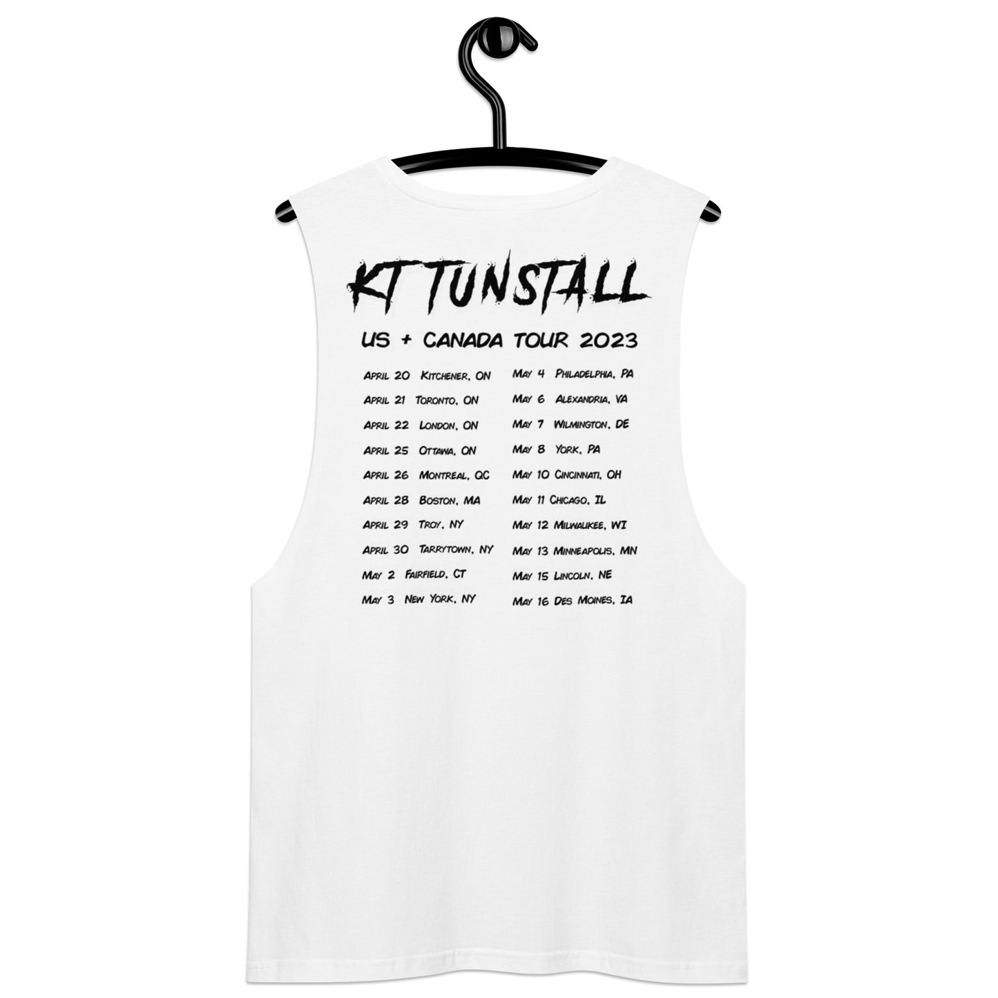 Suddenly I See Skelly Tour Dates Tank | White
