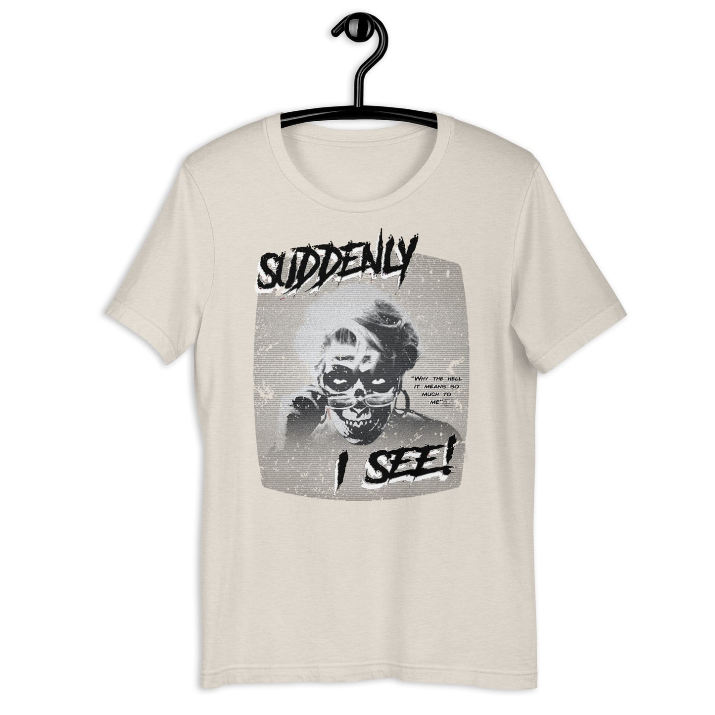 'Suddenly I Skeleton' 2023 Tour Dates Tee - Bone