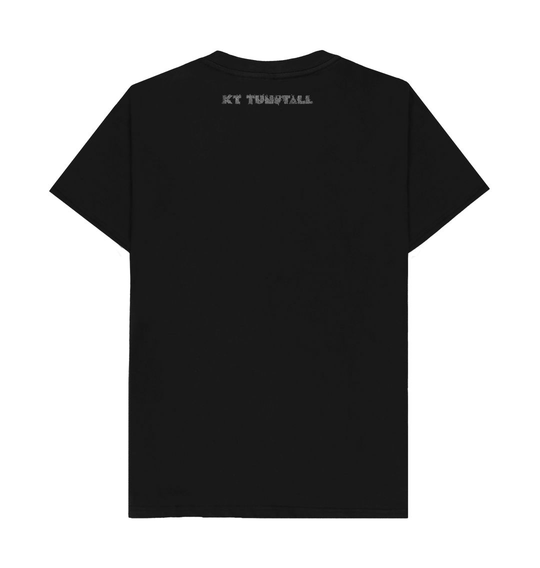 Black Black Flower T-Shirt