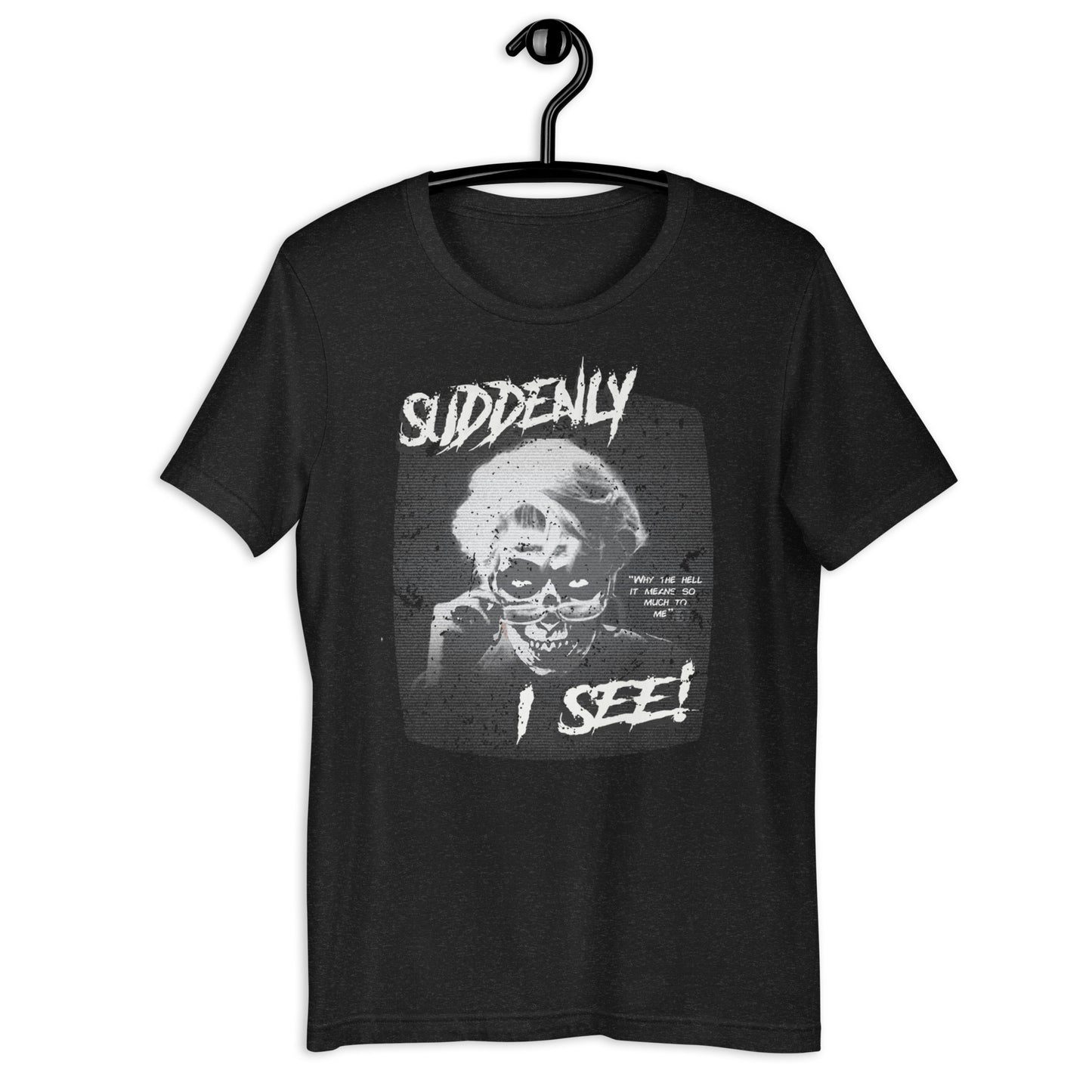 Suddenly I See Skelly Tour Dates Tee | Charcoal
